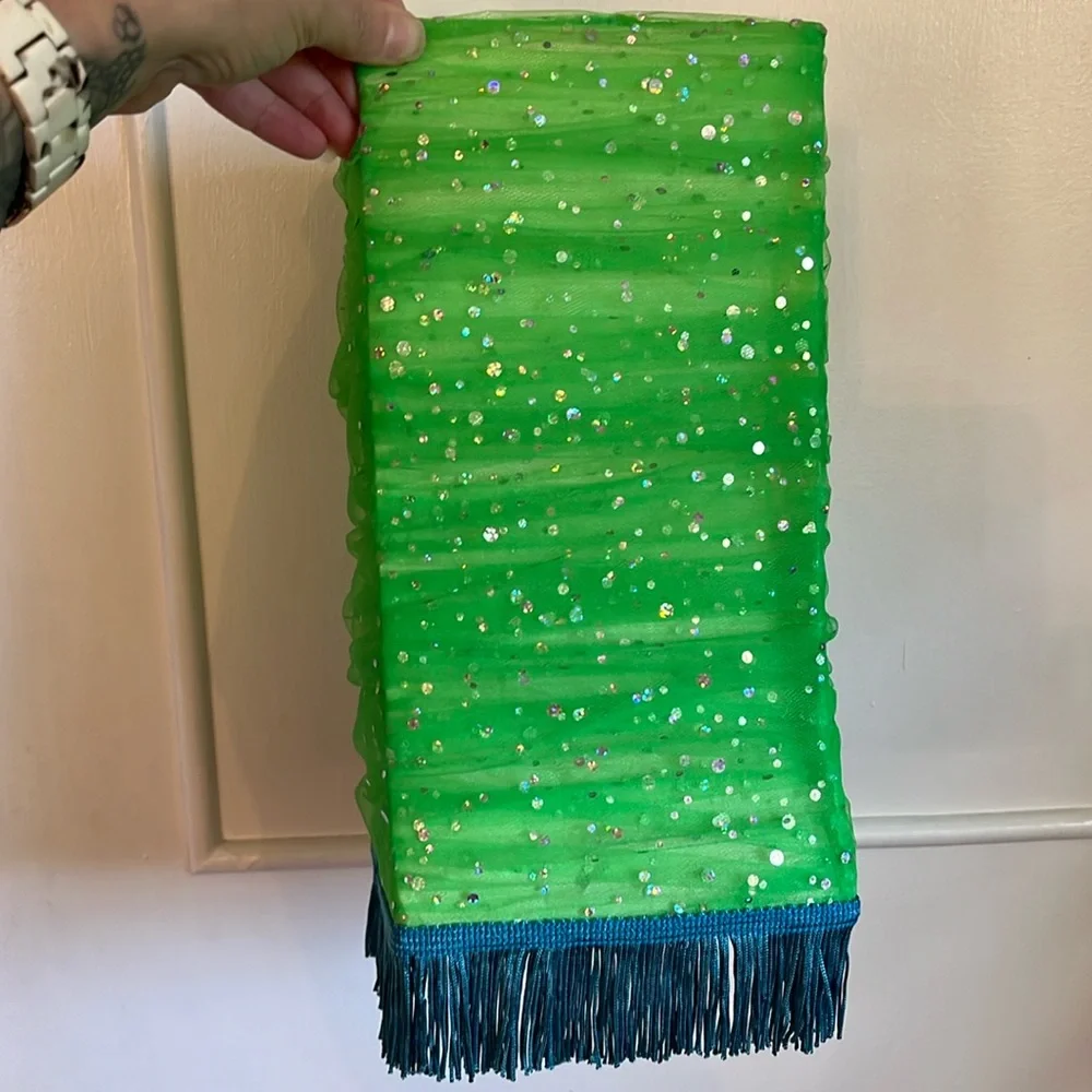Ikea Orgel- Reworked Fringe Lampshade